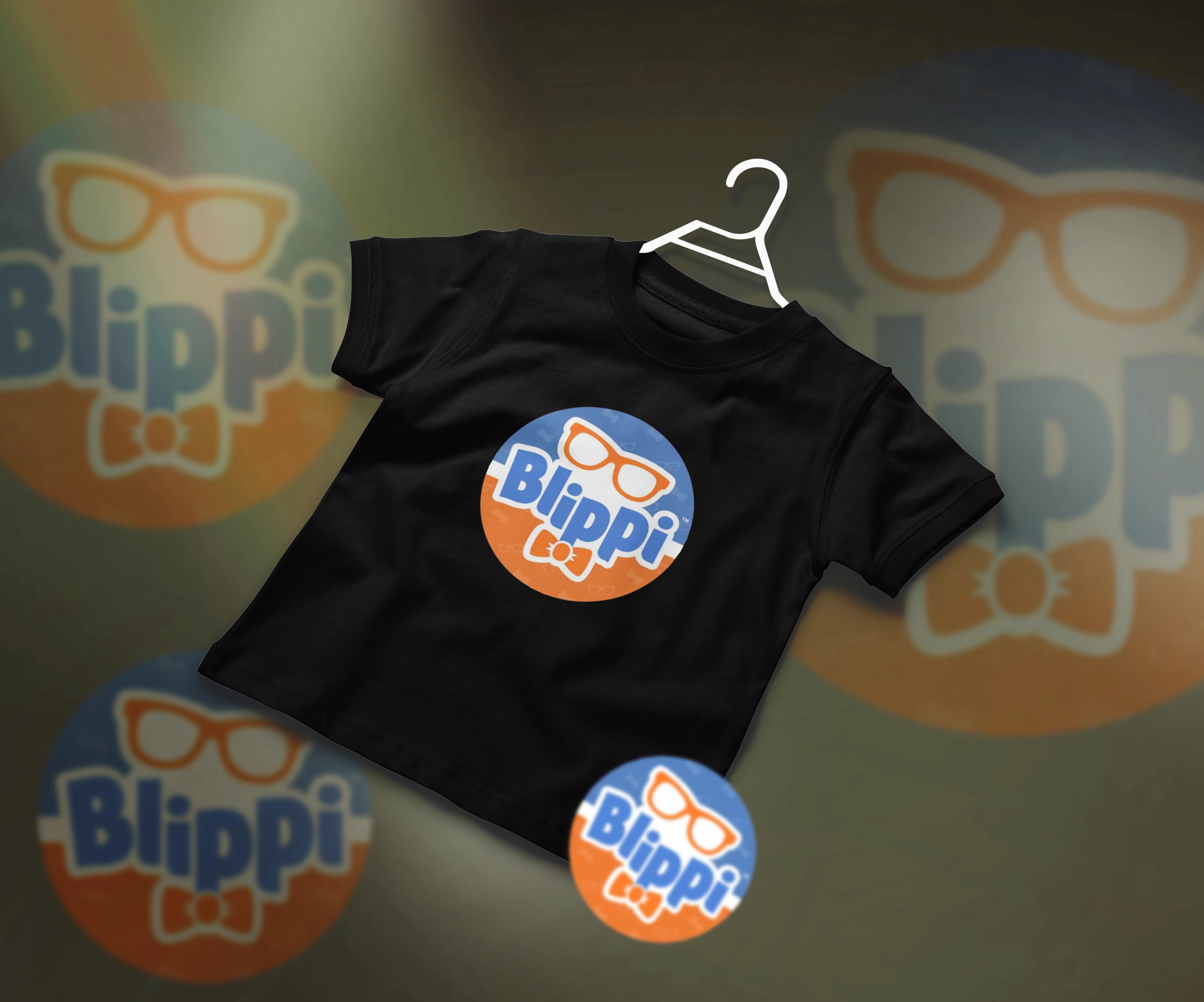 Blippi Glasses and Bow