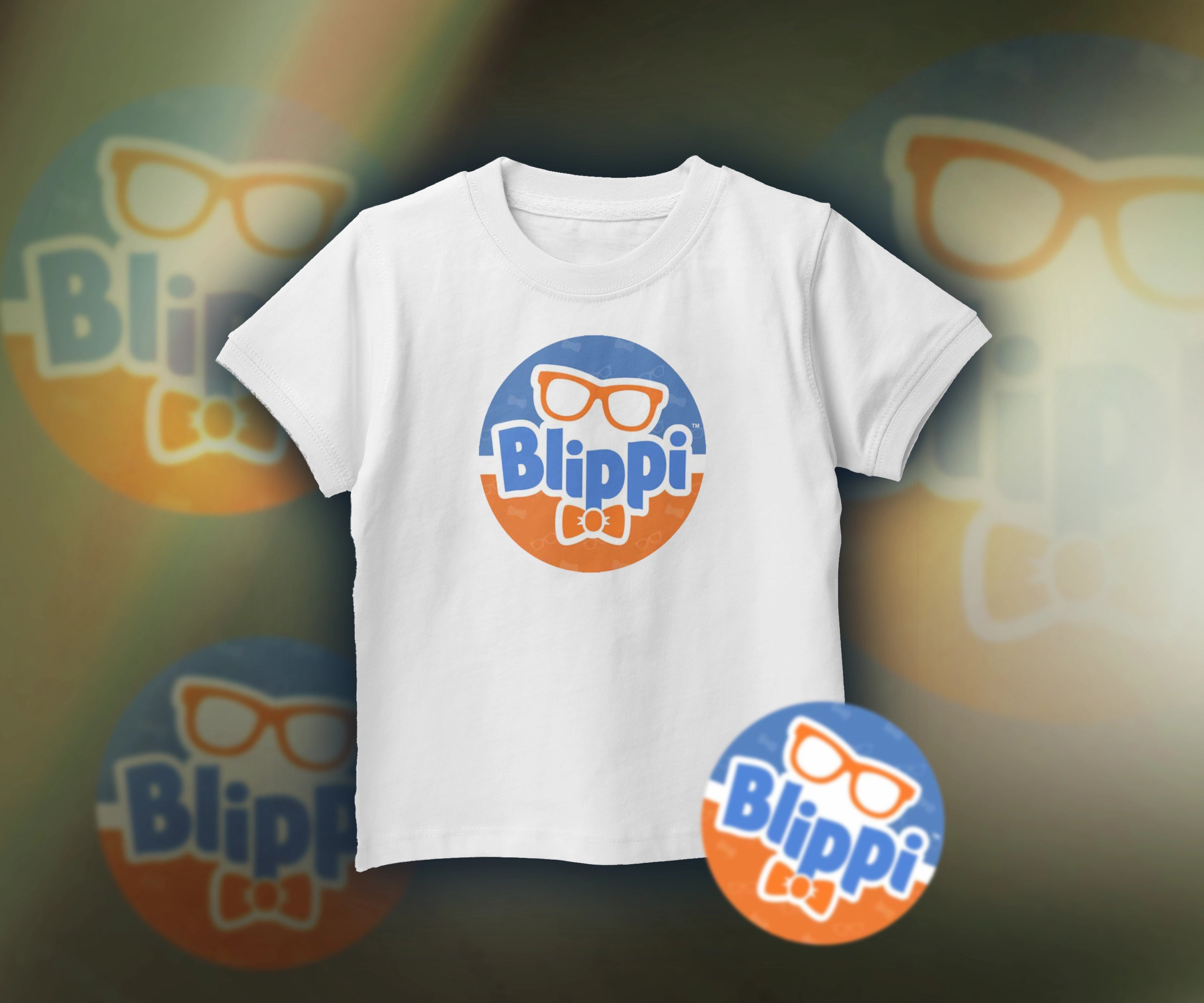 Blippi Glasses and Bow
